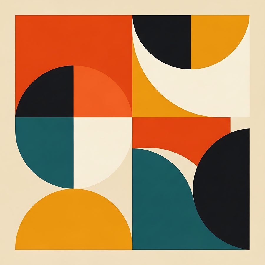 Quadrant Circle No. 1 print